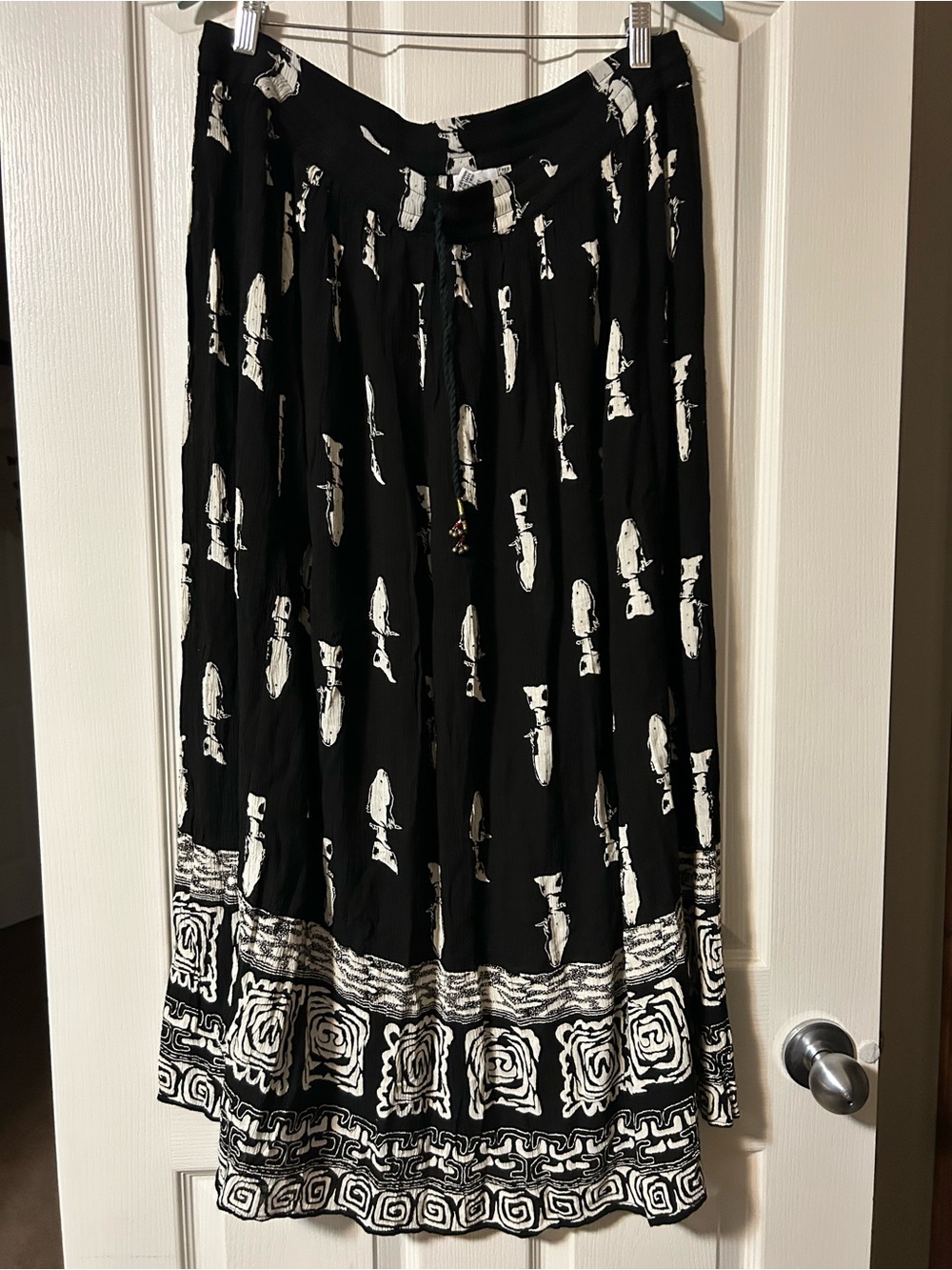 15-Papa Vancouver boho maxi skirt FREE SIZE